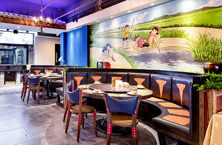 餐廳裝修——將復古懷舊演繹到極致(圖9) 餐廳裝修——將復古懷舊演繹到極致(圖9)