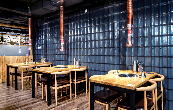 案例賞析|料理餐廳——原汁原味的韓式風情(圖5) 案例賞析|料理餐廳——原汁原味的韓式風情(圖5)