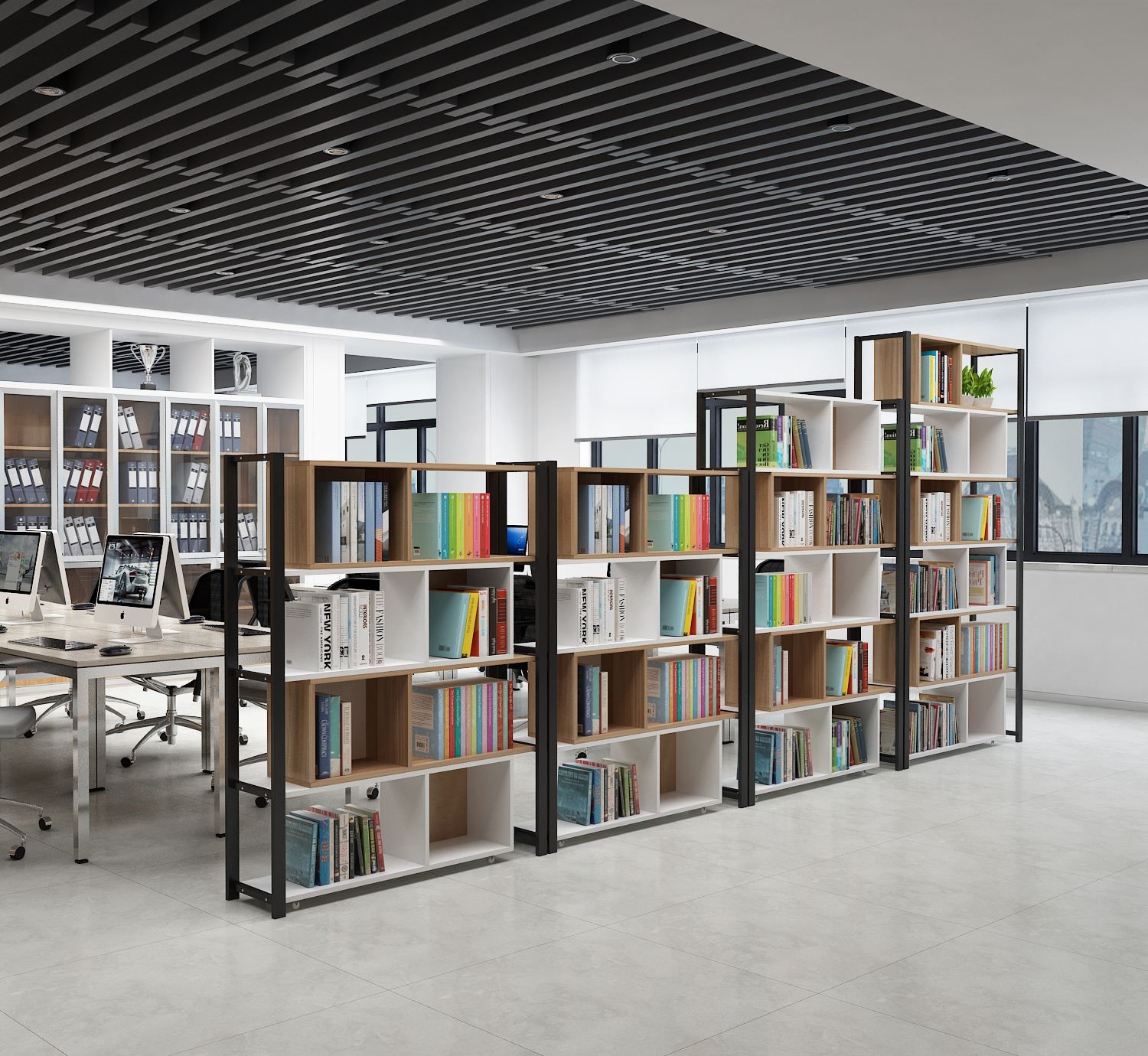 做好隔斷，讓你的辦公室瞬間提升一個檔次！(圖2)