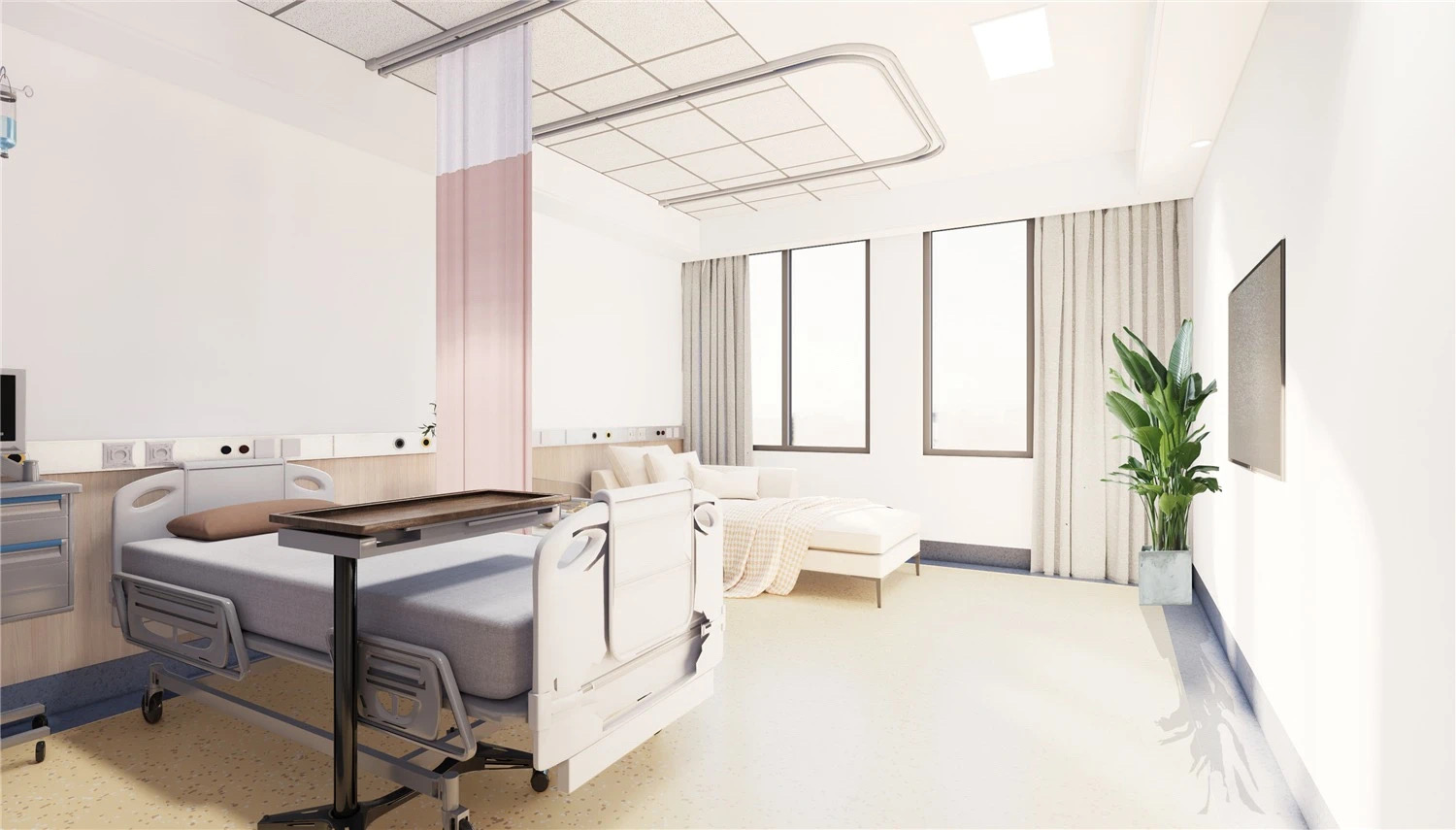 【醫院案例】婦產醫院這樣設計,簡而不失其華!(圖4) 【醫院案例】婦產醫院這樣設計,簡而不失其華!(圖4)