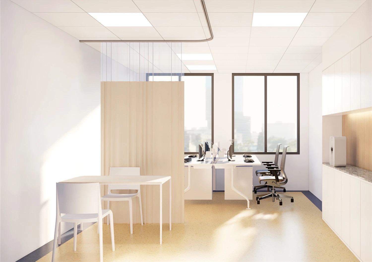 【醫院案例】婦產醫院這樣設計,簡而不失其華!(圖18) 【醫院案例】婦產醫院這樣設計,簡而不失其華!(圖18)